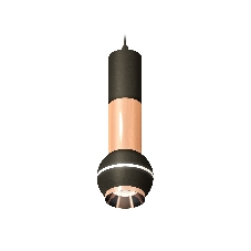 Светильник Ambrella XP1102040 SBK/PPG черный песок/золото розовое полированное MR16 GU5.3 LED 3W 4200K