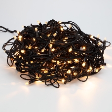 Гирлянда Neon-night Айсикл (Бахрома) светодиодная 5х0,7 м, 152 LED, черный провод каучук, теплое белое свечение