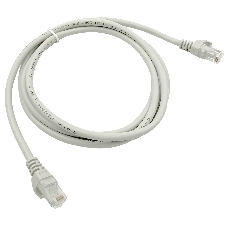 Патч-корд Buro Basic UTP 4 пары cat6 CCA molded 2м серый RJ-45 (m)-RJ-45 (m)
