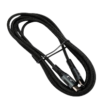 Кабель USB2.0 Cablexpert ССP-USB2.0-240W-2M Type-C/Type-C, 5А, 240Вт, PD3.1/QC4.0, медь, алюминиевые коннекторы, оплетка, 2м, черный, пакет