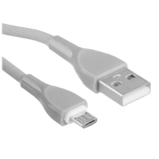 Кабель PERFEO USB A вилка - Micro USB вилка, 2.4A, голубой, силикон, 1 м., ULTRA SOFT (U4022)