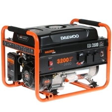 Генератор DAEWOO GDA 3500E 2.8/3.2 кВт 230В 208см3 7.0лс 15л 2х230В 42кг