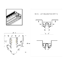 Шинопровод GL1950 BK черный IP20 48V 3000*50*43
