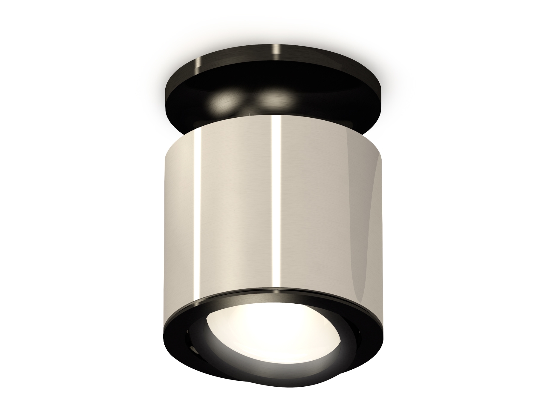Светильник Ambrella Light XS7405020 PSL/PBK серебро полированное/черный полированный MR16 GU5.3 (N7926, C7405, N7002)