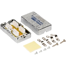 Соединитель LANMASTER LAN-CNB-STP6A белый