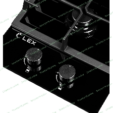 Газовая варочная панель LEX GVG 321 BL2 конфорки газ-контроль электроподжиг