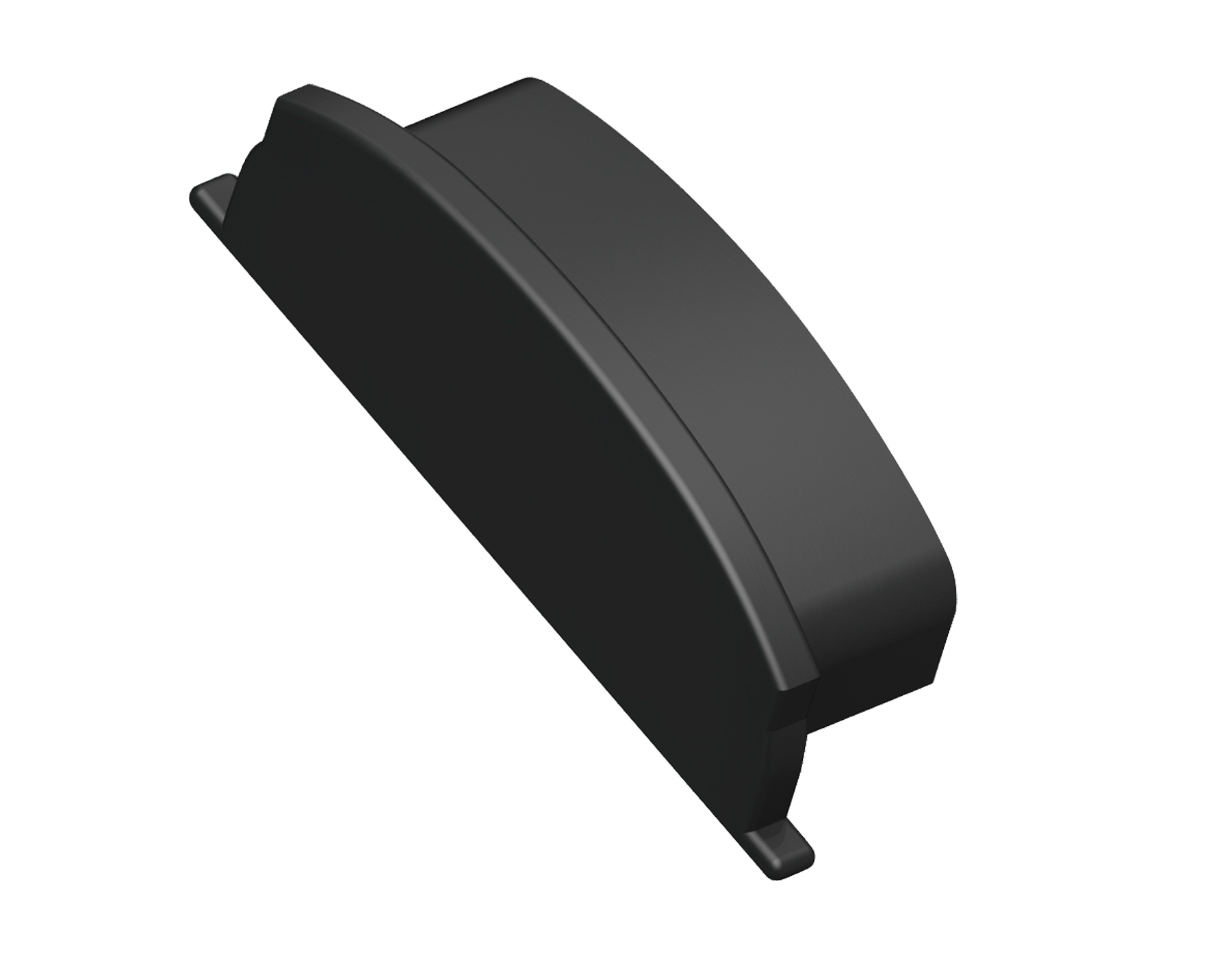 Заглушка для профиля GP8210 BK черный 18*4