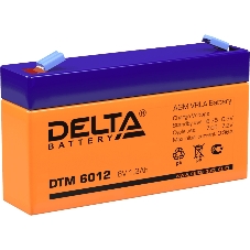 Батарея Delta DTM 6012 (1.2 А\ч, 6В) свинцово- кислотный аккумулятор