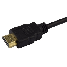 Кабель-адаптер HDMI M-->VGA 15F ORIENT C050, для подкл.монитора/проектора к выходу HDMI 
