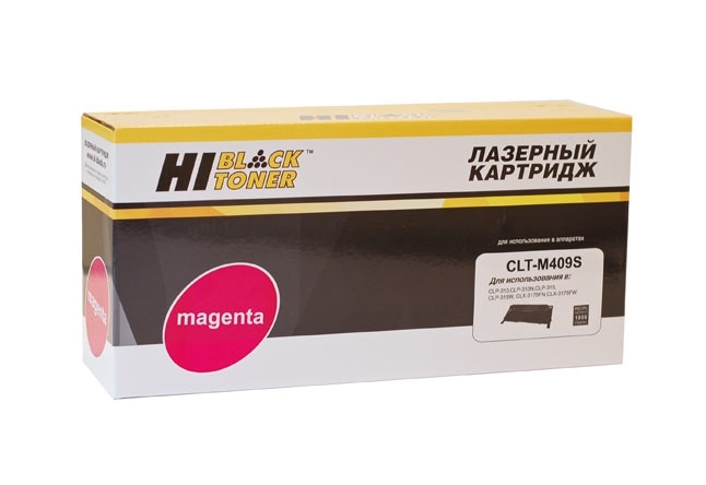 Расходные материалы Hi-Black CLT-M409S Картридж для Samsung CLP-310/315 M 1K с чипом