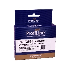 Картридж струйный ProfiLine PL-T2634 для принтеров Epson Expression Premium XP-600/XP-605/XP-700/XP-710/XP-800/XP-820 с чернилами Yellow