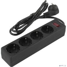 Сетевой фильтр 5bites GARDA SP4B-550 4S / 3x0.75мм2 / 5м / черный