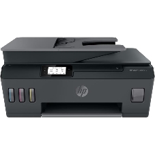 МФУ струйное HP Smart Tank 615 AiO (Y0F71A), A4, цветной, печ. до 22 стр/мин. (ч/б) до 16 стр/мин. (цвет), скан. до 5 стр/мин. (ч/б) 3 стр/мин. (цвет), 1200 x 1200 dpi (ч/б печать, скан.) 1200 x 4800 dpi (печать цвет), USB, Wi-Fi, BlueTooth, Air Print, Mopria