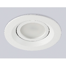 Встраиваемый поворотный точечный светильник Ambrella light TN102741 WH белый IP20 GU5.3 D95*25