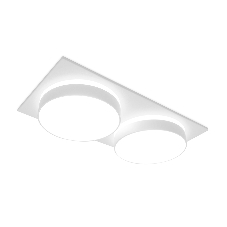 Светильник Ambrella light TN318/2 SWH белый песок GU5.3 182*92*40