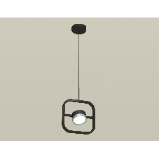 Светильник Ambrella light XB9119102 SBK/PPH черный песок/графит полированный GX53 (C9119, N8133)