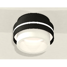 Светильник Ambrella Light XS8414002 SBK/FR черный песок/белый матовый GX53 (C8414, N8401)