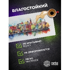 Коврик для мыши Cactus Amsterdam 900x400x3мм (CS-MP-PRO12XXL)