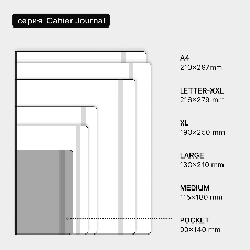 Блокнот Moleskine CAHIER JOURNAL CH013B44 Pocket 90x140 мм, обложка картон, 64 страниц, нелинованный, голубой (3 шт)