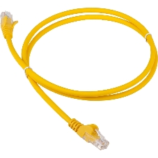 Патч-корд LANMASTER LSZH UTP кат.6, 2.0 м, желтый