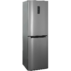 Холодильник Бирюса Б-I940NF нержавеющая сталь двухкамерный 210/130л морозилка снизу, No Frost