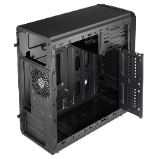Компьютерный корпус Aerocool/Formula Qs-180 черный без БП mATX 1x80мм 2xUSB 2.0 1xUSB 3.0 audio