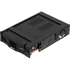 Сменный бокс для HDD AgeStar SR3P-SW-2F SATA пластик черный 3.5