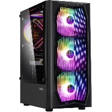 Компьютерный корпус MidiTower Zalman N4 black (ATX,Window, 6xRGb fan, USB 2.0 x2, USB 3.0x1, без БП) (N4 rev.1)