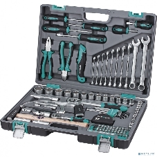 Набор инструментов Stels 141111/2'' 1/4'' CrV пластиковый кейс  98 предм.