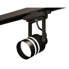 Светильник Ambrella light XT6602082 PBK/SBK/FR черный полированный/черный песок/белый матовый MR16 GU10 (C6602, N6236)