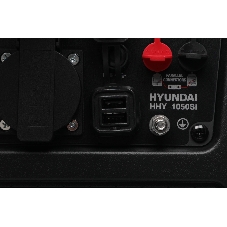 Электрогенератор бензиновый инверторный Hyundai HHY 1050Si, 1.2 кВт, 59 дБ, 12 кг