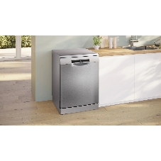 Посудомоечная машина Bosch Serie 6 SMS6EMI38Q, нержавеющая сталь, 60 см, 13 компл., 46 дБ, класс A