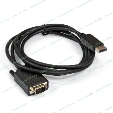Кабель ExeGate EX284914RUS DisplayPort-VGA ExeGate EX-CC-DPM-VGAM-1.8 (20M/15M, 1,8м, экран)