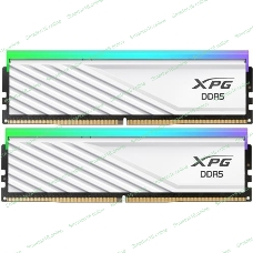 Оперативная память XPG Lancer Blade, DDR5, 32GB (2x16GB), 6400MHz, CL32, DIMM, с радиаторами, RGB, белый