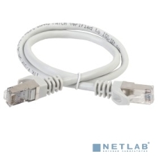 Коммутационный шнур ITK PC01-C5EF-1M5 (патч-корд), cat.5e FTP, 1,5м, серый