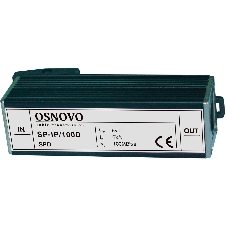 Грозозащита OSNOVO Устройство грозозащиты для ЛВС (скорость до 100 Мб/с)