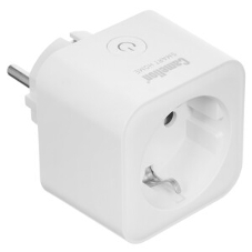 Умная розетка Camelion BNS/SH-1/16A/WIFI (Розетка одинарная 16A 3680В, WiFi+ Счетчик+Контроль)
