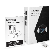 Стабилизатор напряжения настенный ExeGate Master Turbo XV-1500 (1500ВА, вход 80-290В, цветной дисплей, выход 220В±10%, КПД 98%, 5 уровней защиты, задержка, усиленный метал.корпус, 1*Schuko, RTL)