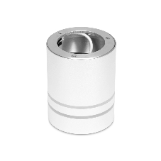 Накладной светодиодный точечный светильник TN240 WH/S белый/песок LED 4200K 12W D80*100
