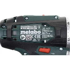 Аккум.дрель METABO PowerMaxx BS (600079550)2х2А·ч в сумке