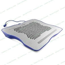 Подставка для ноутбука CROWN CMLC-1001 silver&blue (до 15,6