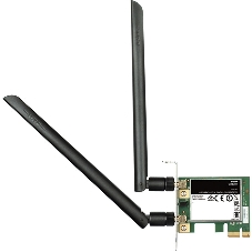 Сетевой адаптер WiFi D-Link DWA-582/RU/10/B1A DWA-582 PCI Express (ант.внеш.съем) 2ант. (упаковка 10 шт)