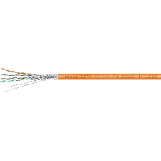 Кабель Cabeus SSTP-4P-CAT.7A-SOLID-IN-LSZH кат.7A S/FTP 4 пары LSZH внутренний 305м оранжевый Кабель Cabeus SSTP-4P-CAT.7A-SOLID-IN-LSZH кат.7A S/FTP 4 пары LSZH внутренний 305м оранжевый