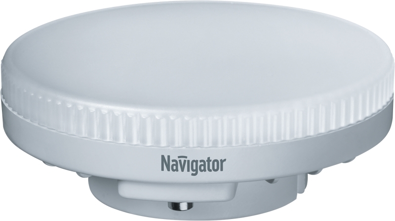 Лампа светодиодная Navigator LED 6Вт GX53 230В 4000К NLL-GX53-6-230-4K таблетка (плоский цилиндр)