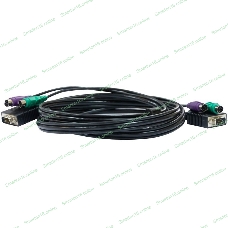 Кабель D-Link DKVM-CB/A4A 1.8м черный