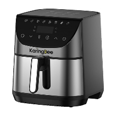 Аэрогриль KaringBee SZ-A807 серебристый, 2000 Вт, 7 л, сенсор, 8 программ