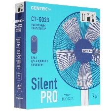 Вентилятор Centek CT-5023 белый, напольный, 65 Вт, 4 скорости, 44.5 см