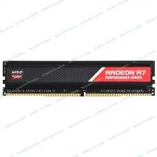 Оперативная память AMD Radeon R7, DDR4, 16GB, 2666MHz, CL16, DIMM, с радиатором, черный