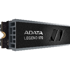 Накопитель SSD ADATA LEGEND 970, 2Tb, PCIe 5.0 x4, M.2 2280, NVMe, R/W 10000/10000, с радиатором