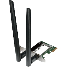 Сетевой адаптер WiFi D-Link DWA-582/RU/10/B1A DWA-582 PCI Express (ант.внеш.съем) 2ант. (упаковка 10 шт)